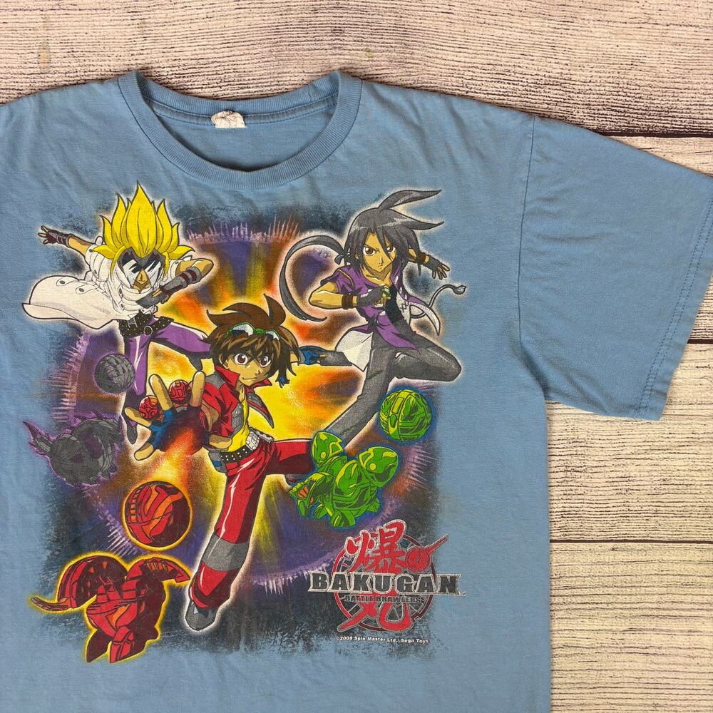 2008 Bakugan Anime Cartoon T-shirt